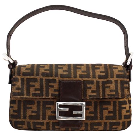 fendi shoulder bag vintage|genuine fendi baguette.